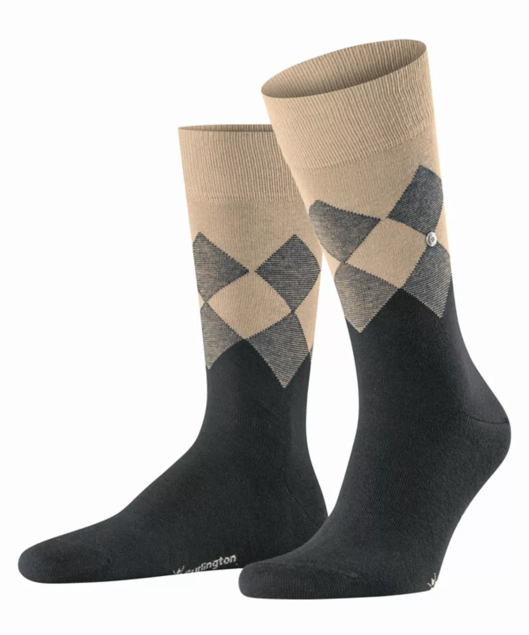 Burlington Hampstead Herren Socken, 40-46, Schwarz, Baumwolle, 21912-301002 günstig online kaufen