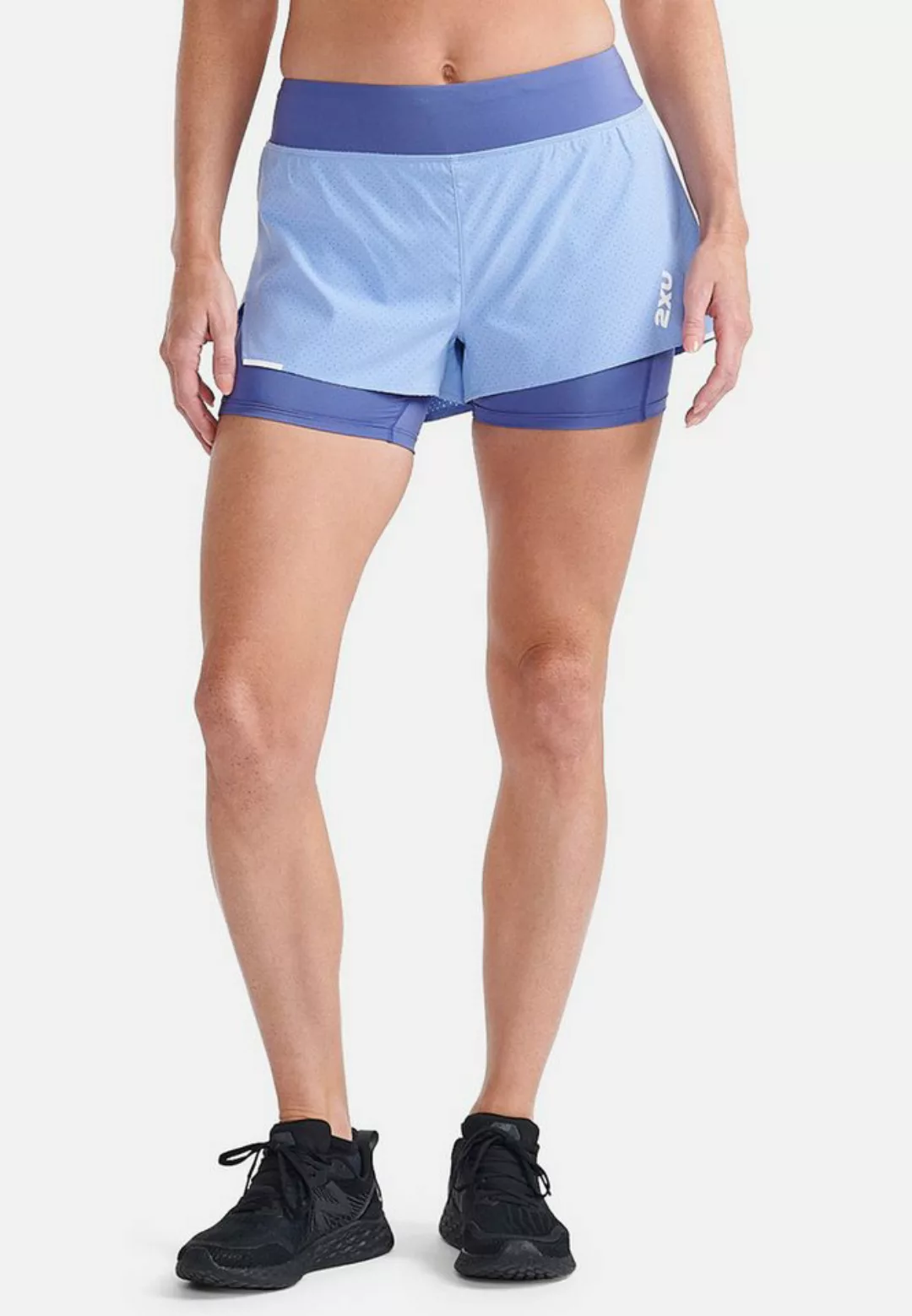 2xU Laufshorts Aero 2-in-1 4 Inch (1-tlg) günstig online kaufen