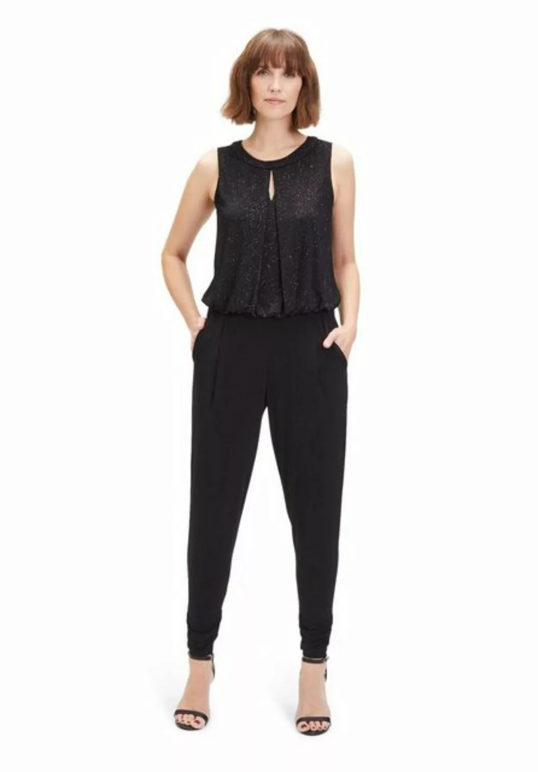 Vera Mont Jumpsuit im Glitzer-Look (1-tlg) Glitzernd günstig online kaufen