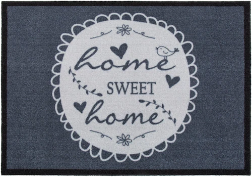 Andiamo Fußmatte »Home Sweet Home«, rechteckig, 5 mm Höhe, Schmutzfangmatte günstig online kaufen