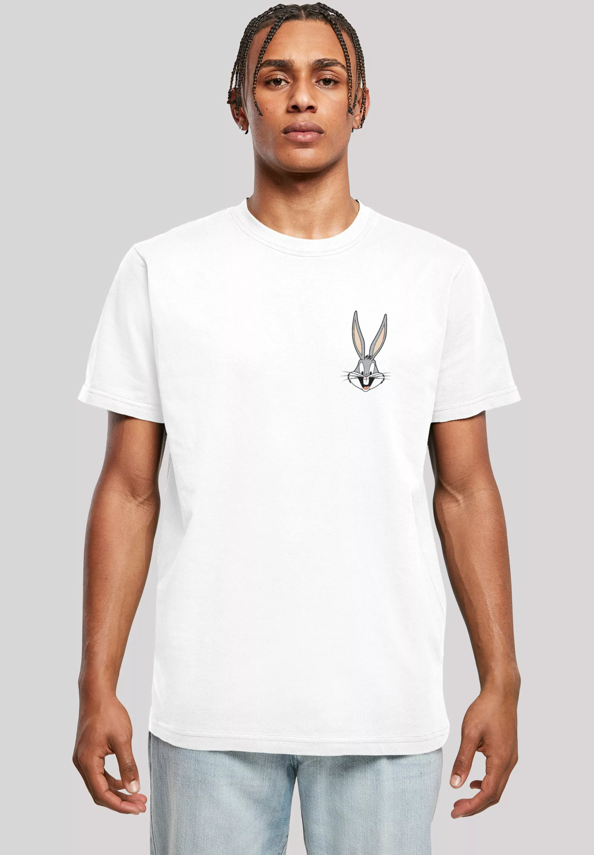 F4NT4STIC T-Shirt "Looney Tunes Bugs Bunny Breast Print", Print günstig online kaufen