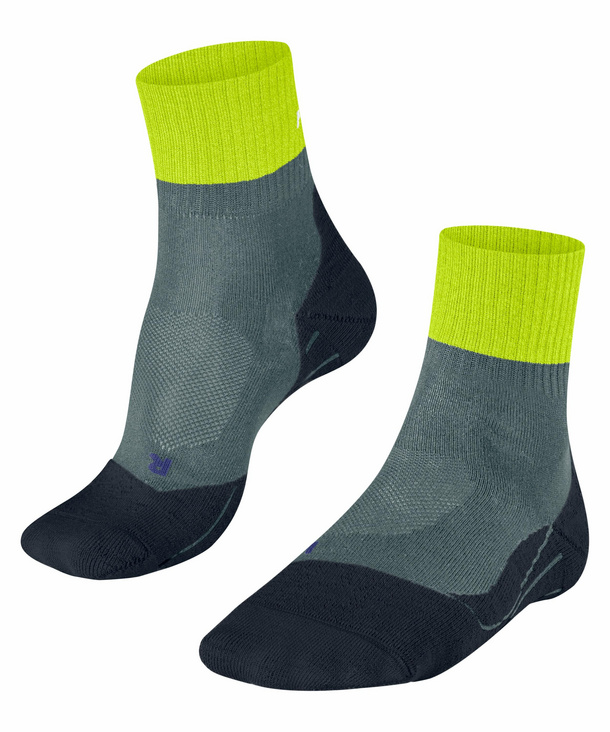 FALKE TK2 Short Cool Herren Wandersocken, 46-48, Grau, 16154-358305 günstig online kaufen