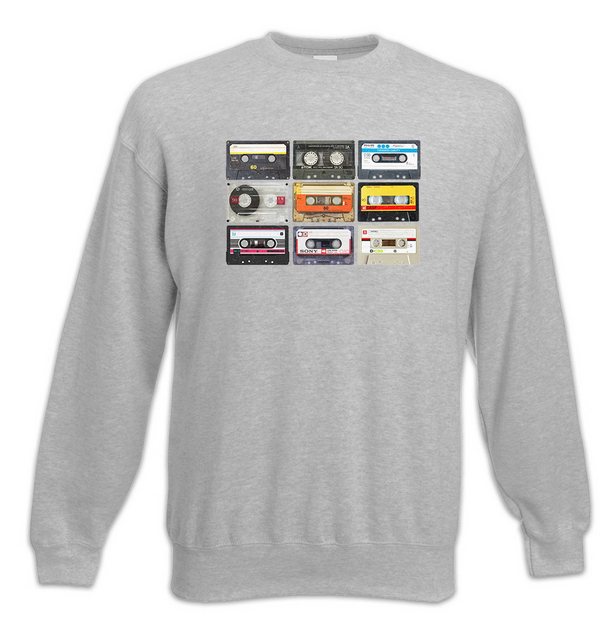 Urban Backwoods Sweatshirt Retro Cassettes Sweatshirt 80s Retro Kassette Mu günstig online kaufen