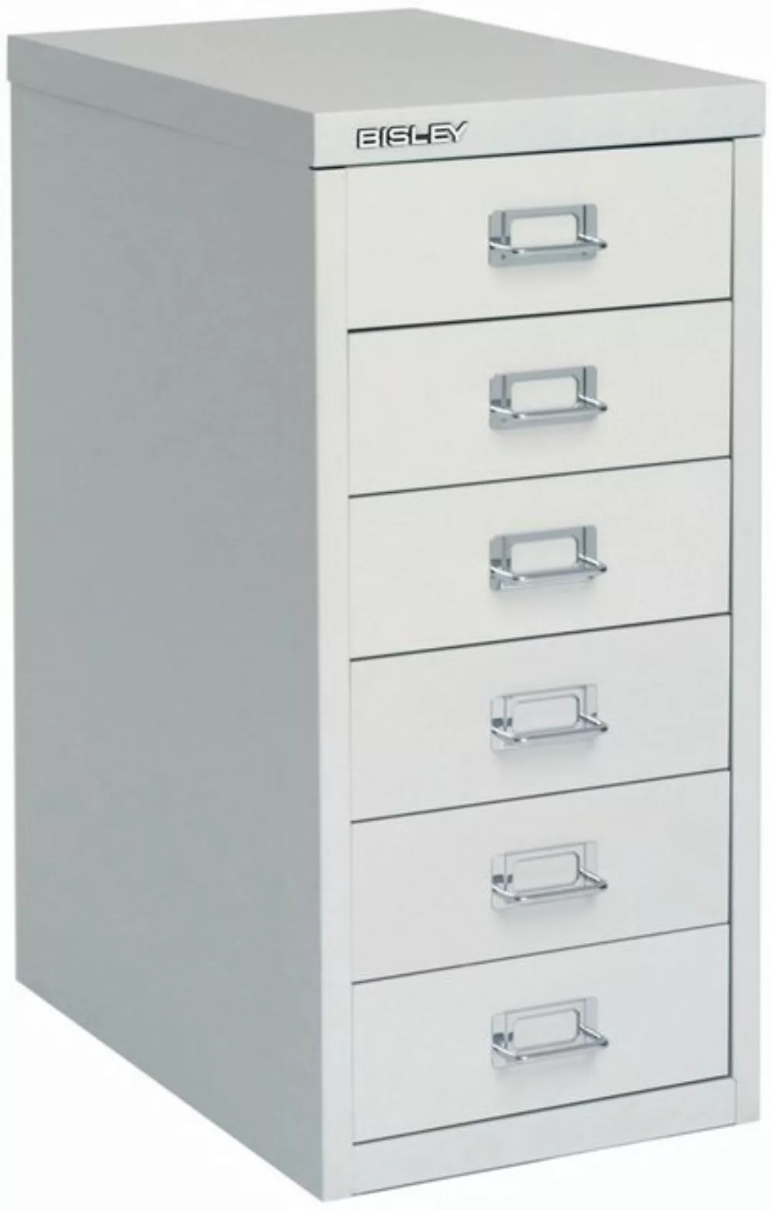 Bisley Beistellschrank MultiDrawer Schrank aus Stahl, 6 Schubladen, ohne So günstig online kaufen