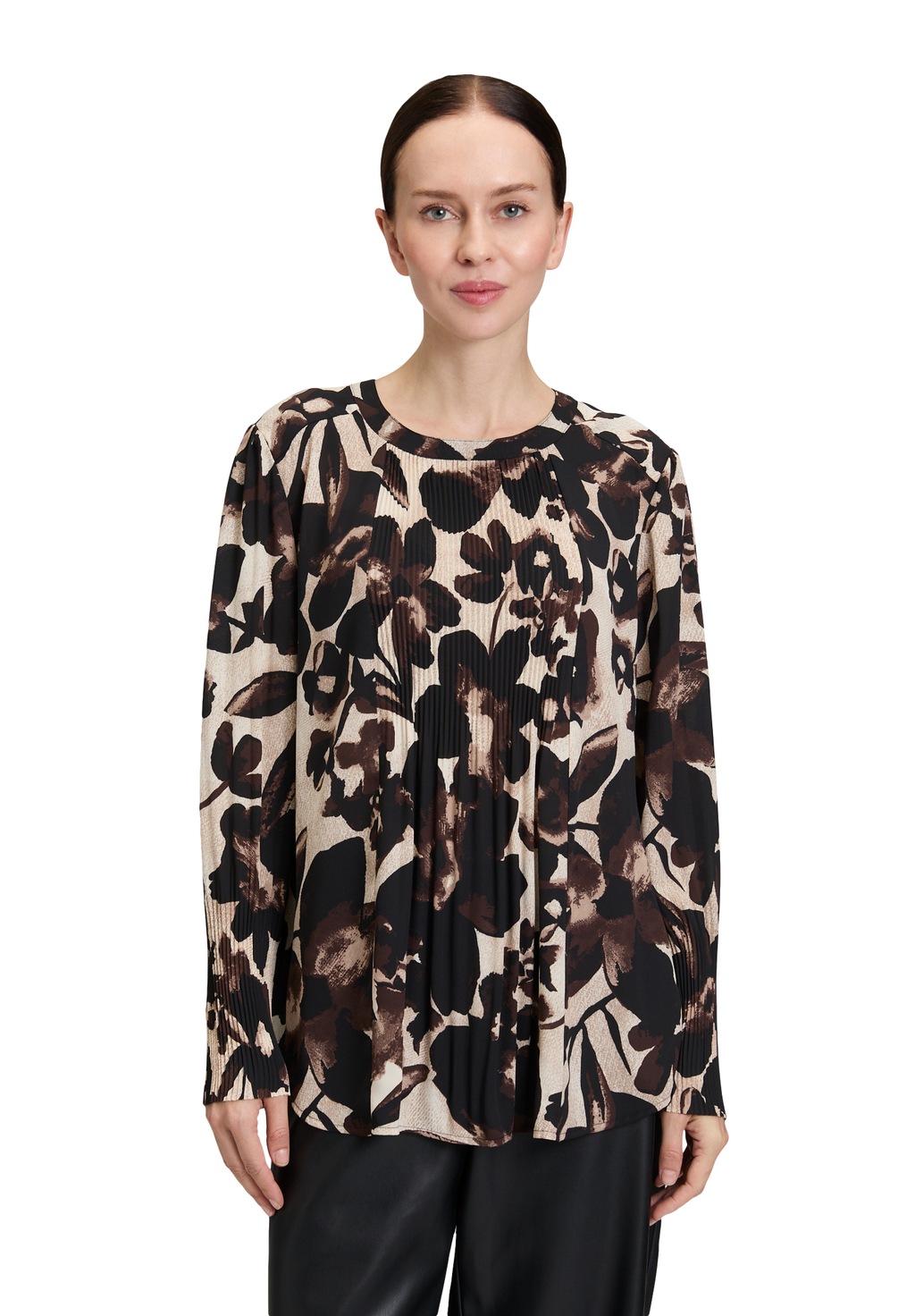 Betty Barclay Schlupfbluse "Betty Barclay Damen Schlupfbluse mit Plissee" günstig online kaufen
