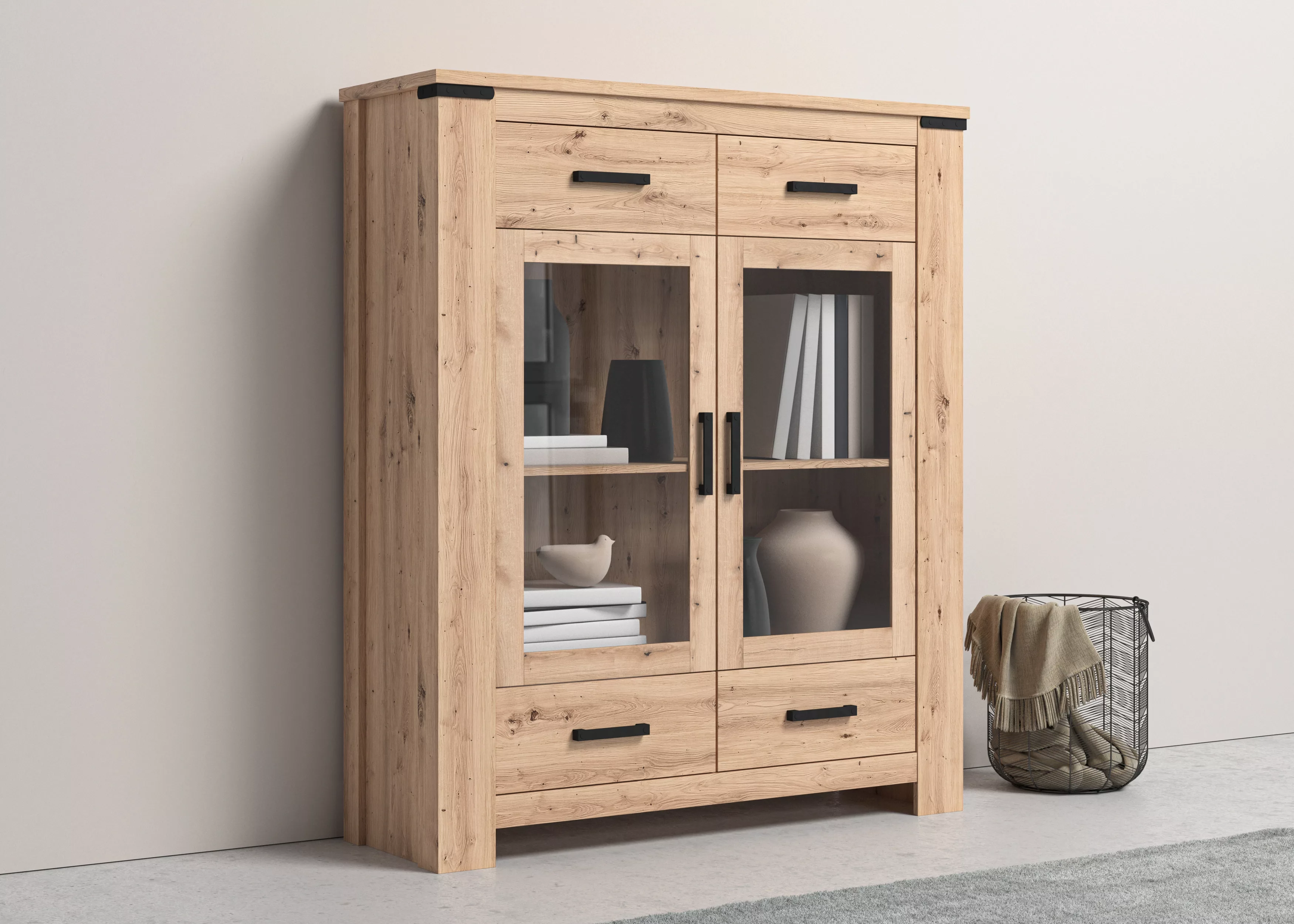 COTTA Highboard "Hawai", 125x146x40 cm günstig online kaufen