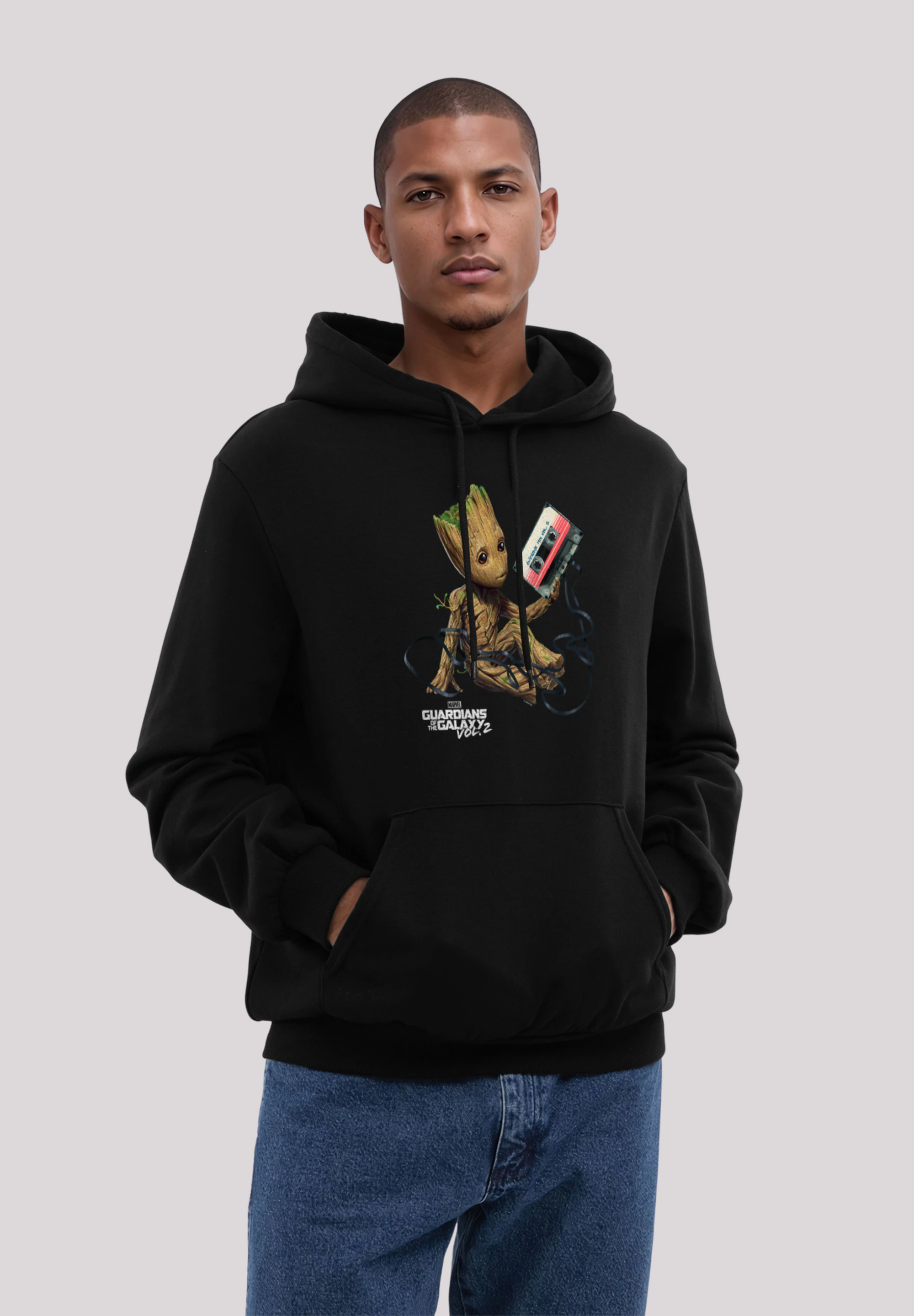 F4NT4STIC Kapuzenpullover "Guardians Of The Galaxy Vol2 Groot Tape", Premiu günstig online kaufen