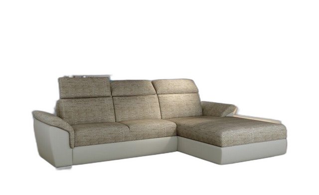 Xlmoebel Ecksofa Grau L-förmiges Sofa mit Schlaffunktion edles Designer-Eck günstig online kaufen