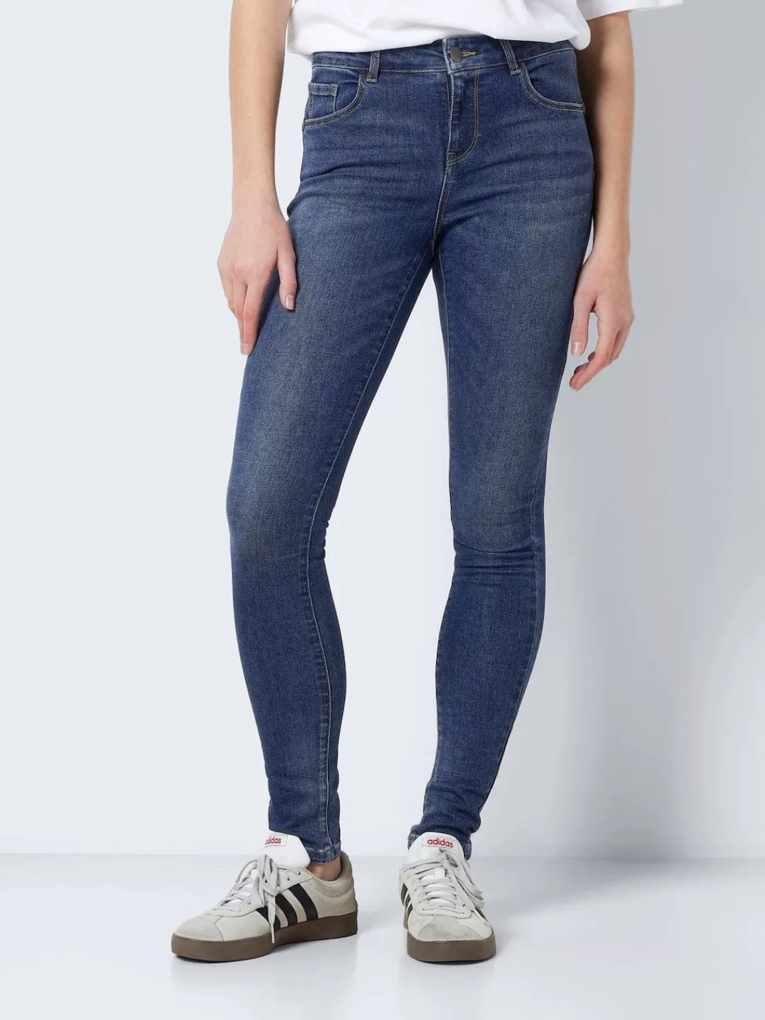 Noisy may Skinny-fit-Jeans NMJEN NW SKINNY SHAPER JEAN JT176BL NOOS günstig online kaufen