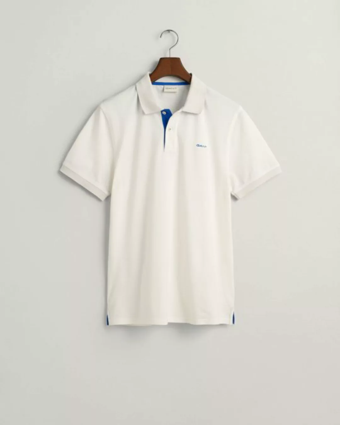 Gant Businessshirt Kontrast Piqué Poloshirt günstig online kaufen