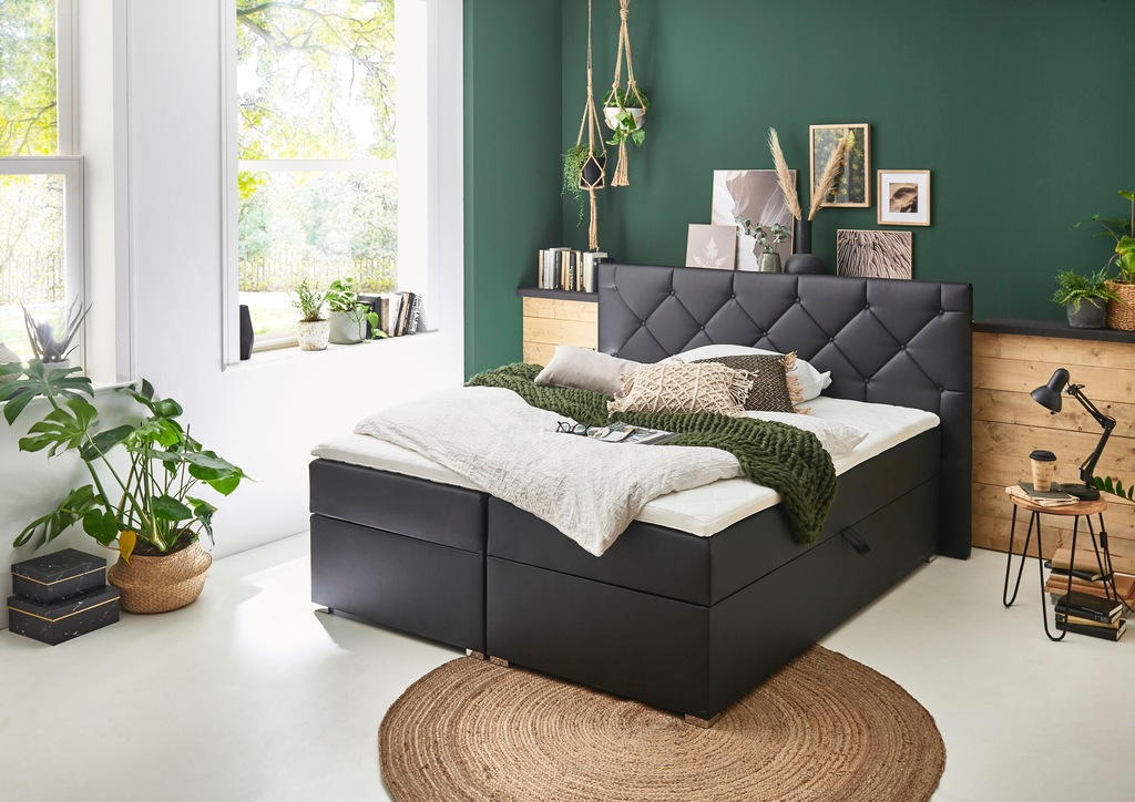 ATLANTIC home collection Boxbett "Meike", mit XXL-Bettkasten und Topper günstig online kaufen