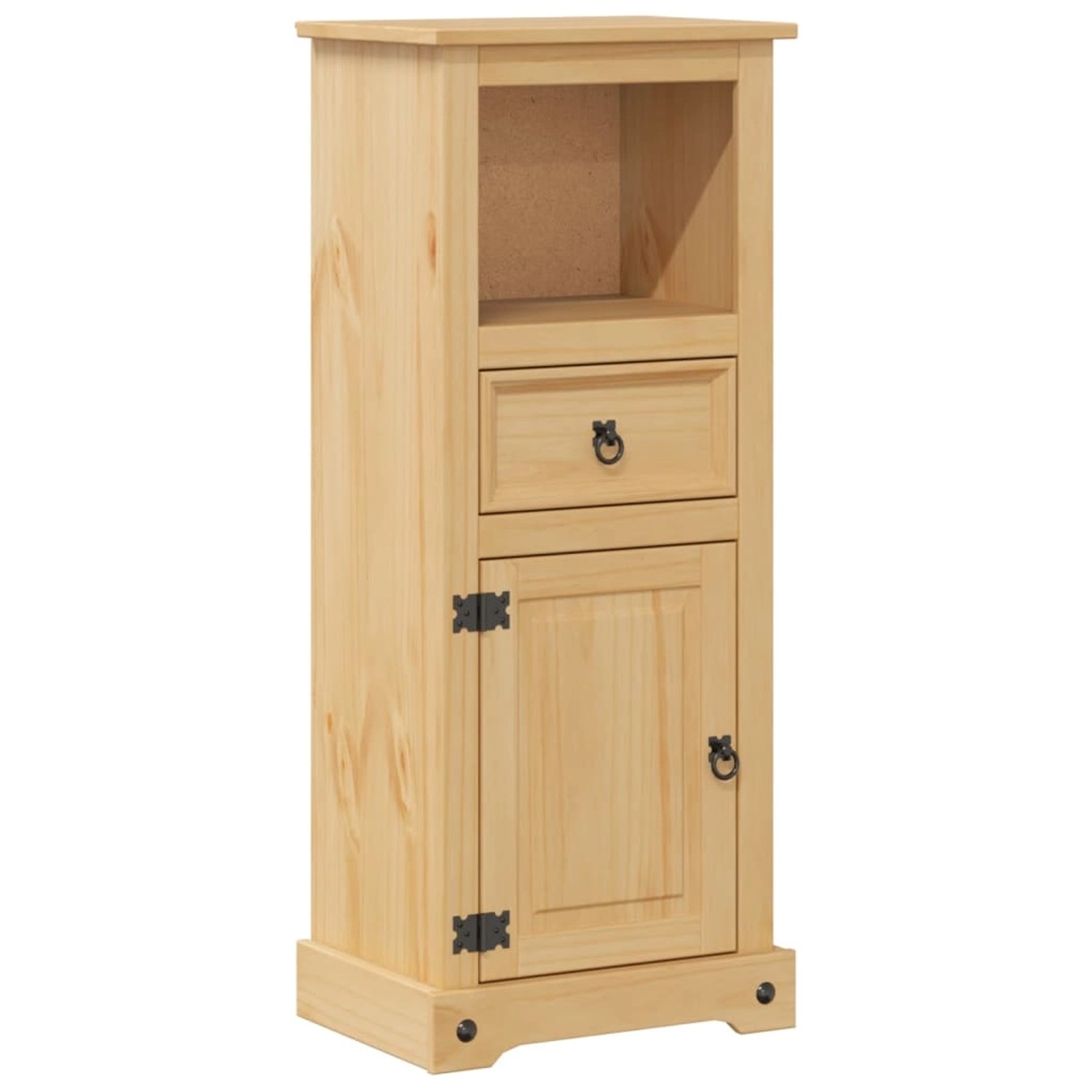 vidaXL Badschrank Corona 45x33x110 cm Massivholz Kiefer günstig online kaufen