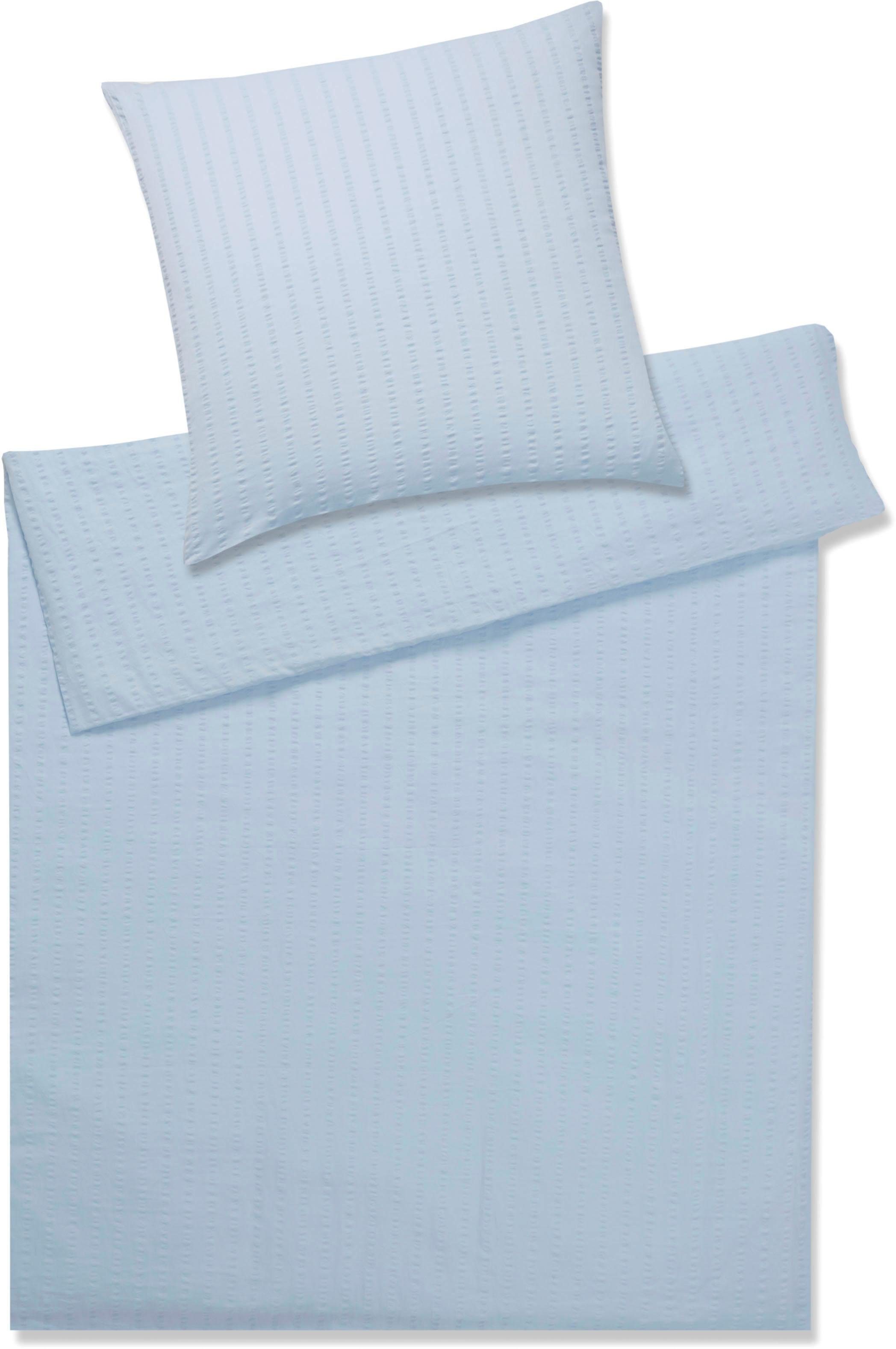 Elegante Bettwäsche Chelsea, Seersucker, 2 teilig, günstig online kaufen