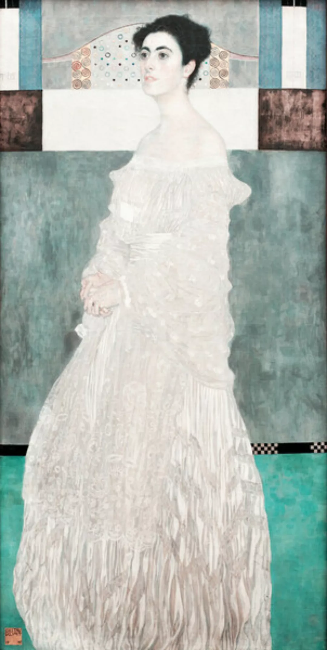Poster / Leinwandbild - Gustav Klimt: Porträt Der Margaret Stonborough-witt günstig online kaufen