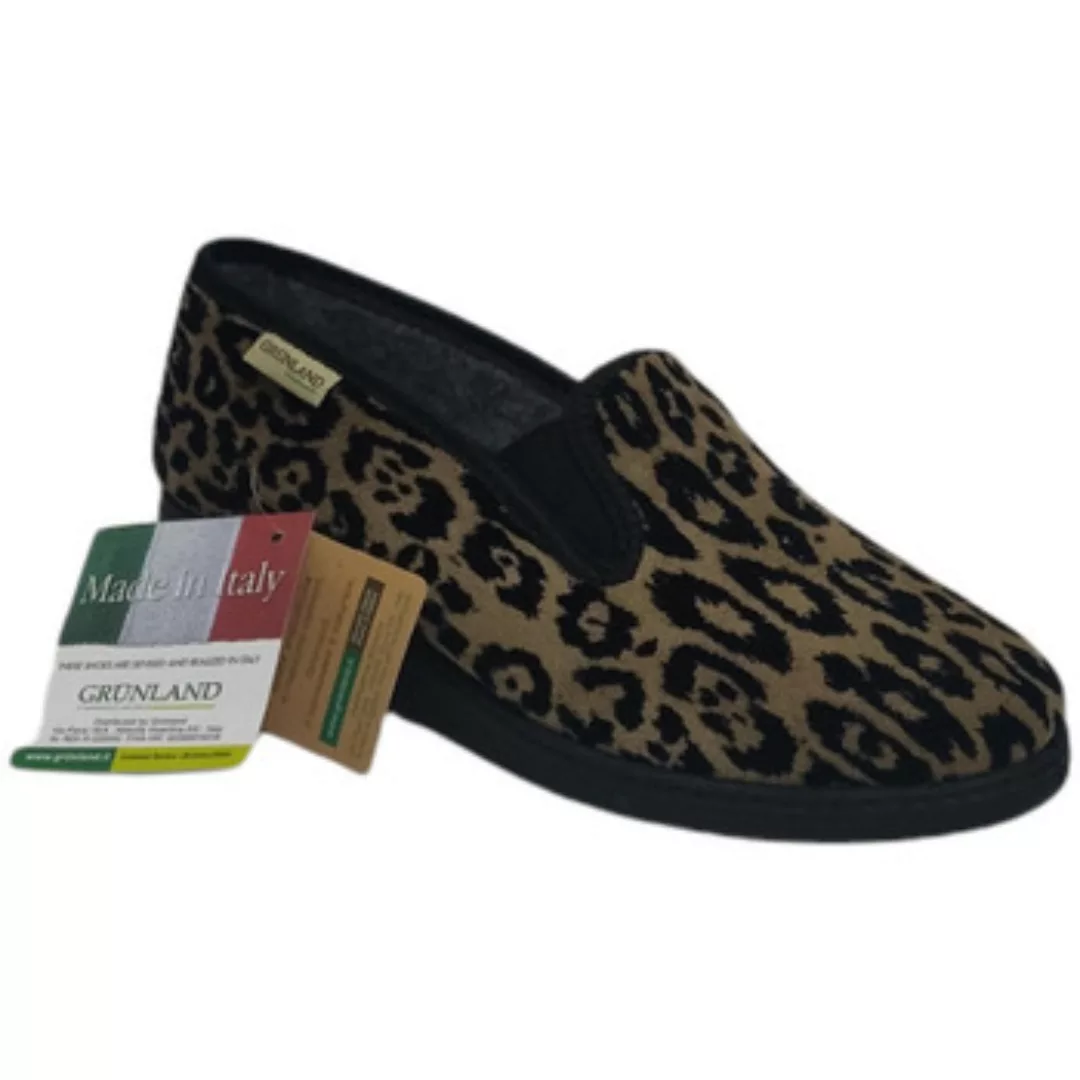 Grunland  Pantoffeln PA1140-ANIMALIER günstig online kaufen