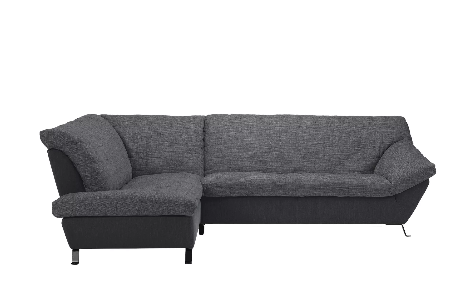 Ecksofa - schwarz - 84 cm - Polstermöbel > Sofas > Ecksofas - Möbel Kraft günstig online kaufen