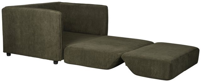 Trendmöbel24 2-Sitzer Schlafsofa Loveseat JOPIE in Grün günstig online kaufen