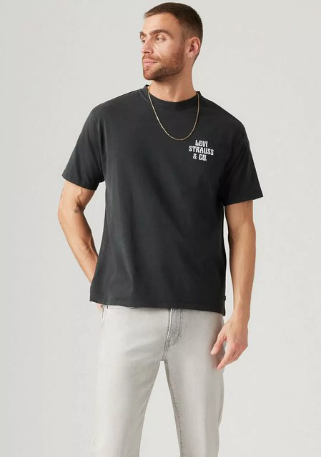 Levi's® Kurzarmshirt VINTAGE FIT GRAPHIC TEE mit Logoprint günstig online kaufen