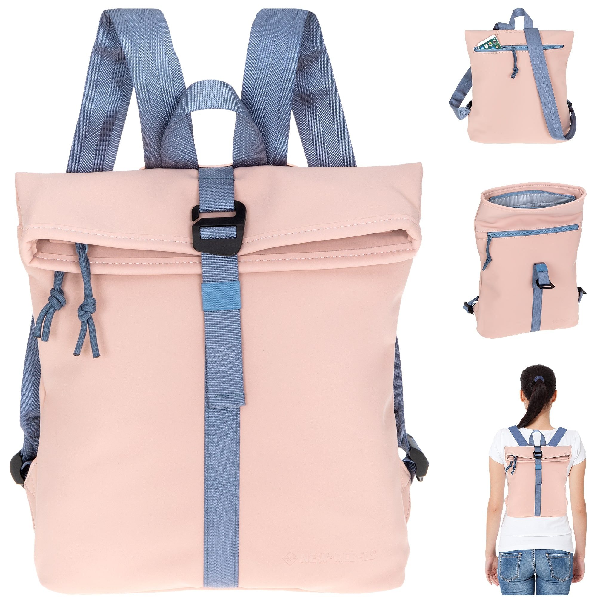 NEW REBELS Freizeitrucksack Damen klein Rucksack günstig online kaufen