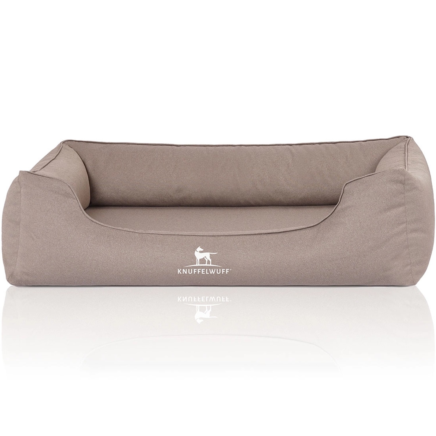 Knuffelwuff Hundebett Leon Orthopädisch Wasserabweisend Velours XL 105 x 75 günstig online kaufen