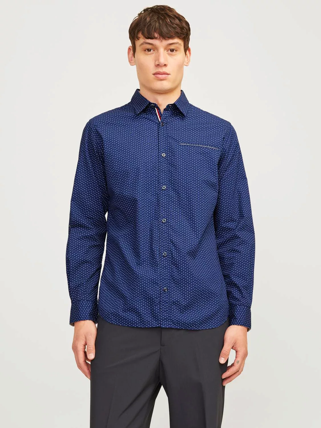 Jack & Jones Langarmhemd "JJEREMY DETAIL SHIRT LS NOOS" günstig online kaufen