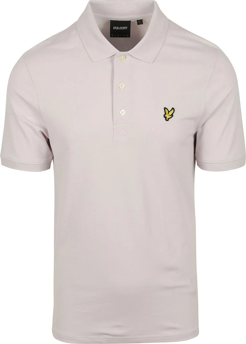 Lyle and Scott Poloshirt Lilac Mist  - Größe L günstig online kaufen