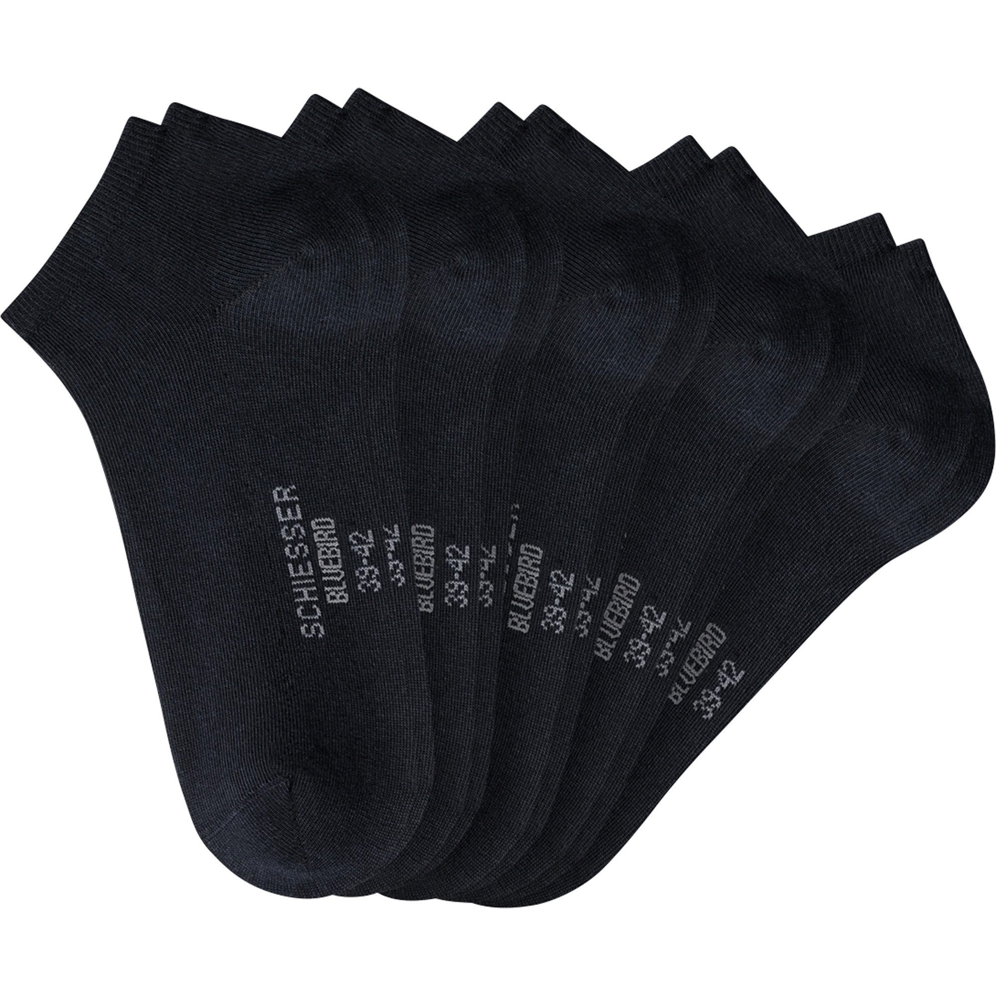 Schiesser Sneakersocken Herren-Sneaker-Socken 5 Paar Uni: günstig online kaufen