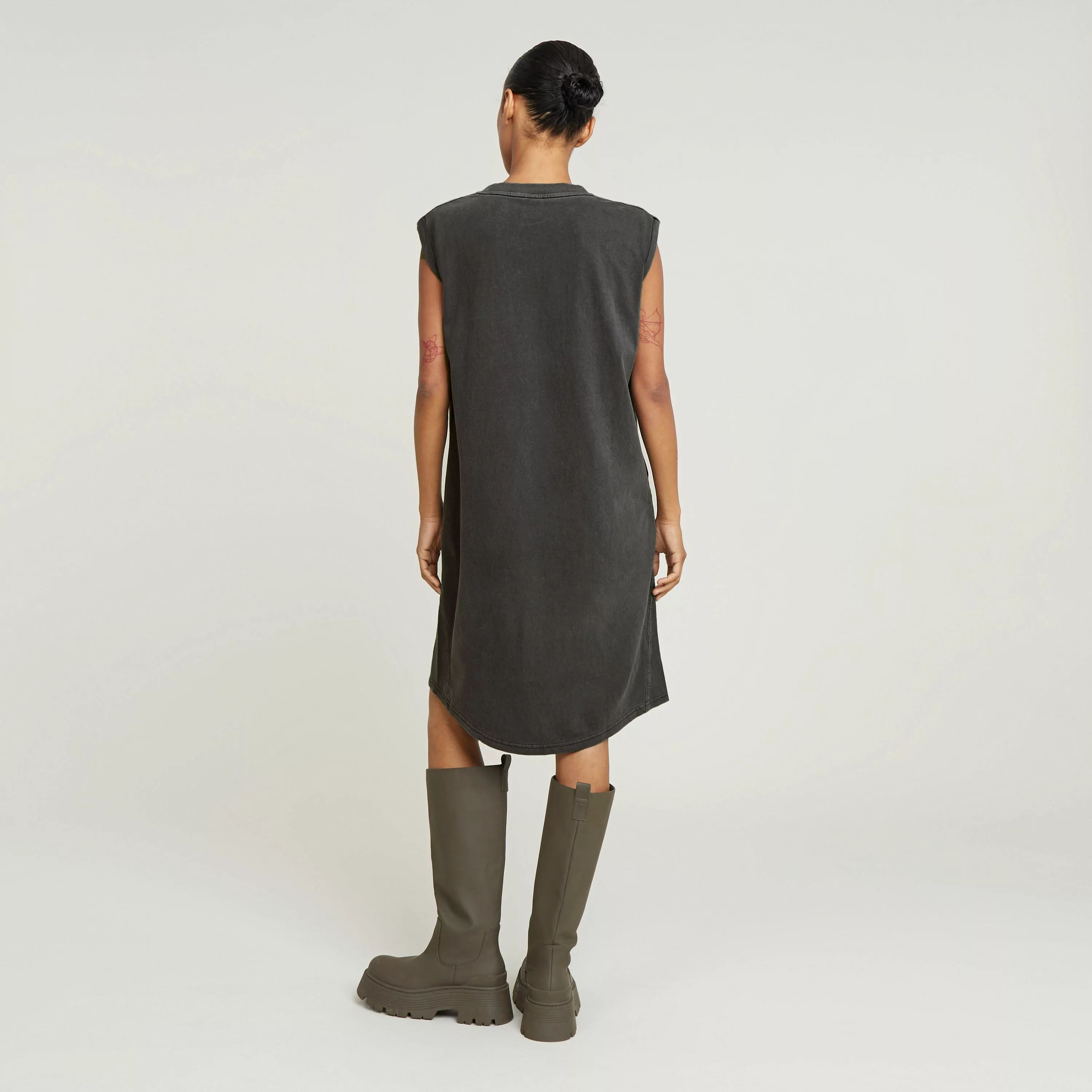 G-STAR Sommerkleid "Seam Detail Overdyed Loose Dress", ohne Ärmel günstig online kaufen