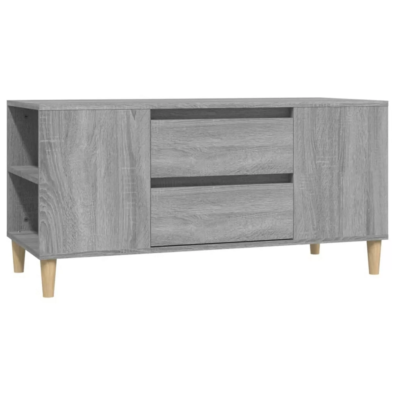 Vidaxl Tv-schrank Grau Sonoma 102x44,5x50 Cm Holzwerkstoff günstig online kaufen