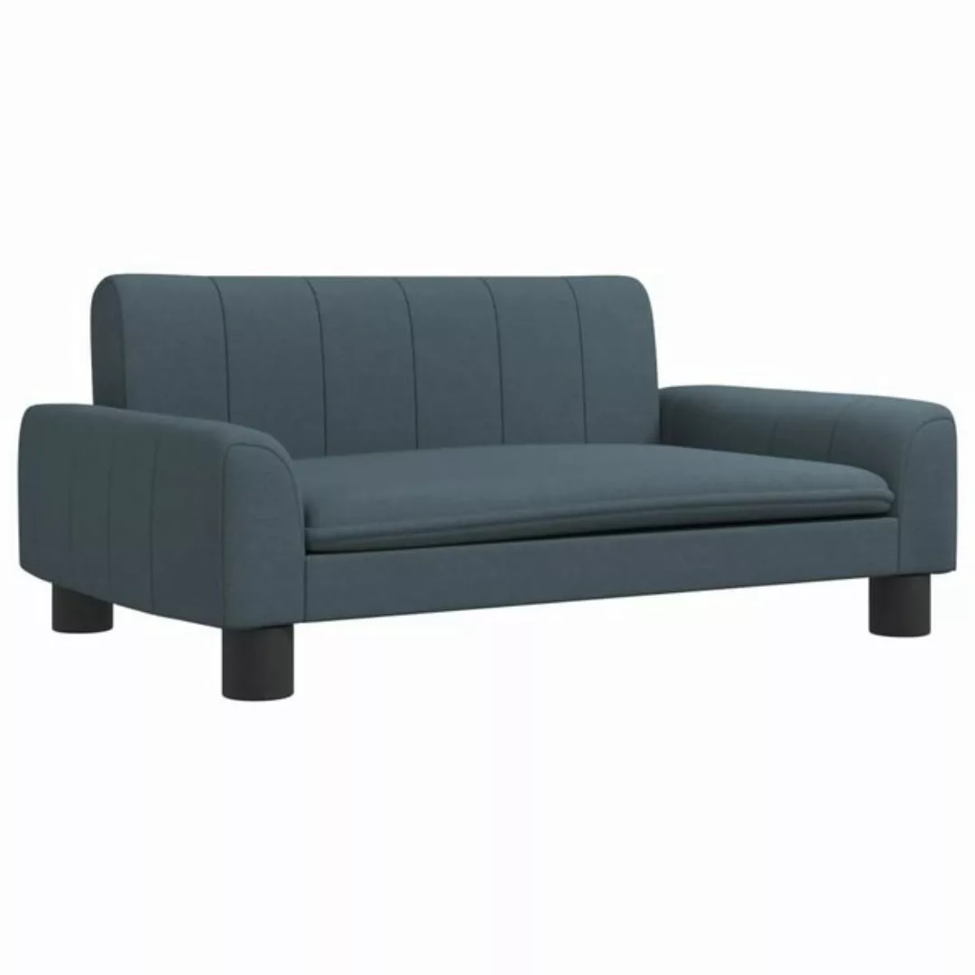 vidaXL Kindersofa Kindersofa Dunkelgrau 70x45x30 cm Stoff Kindercouch Kinde günstig online kaufen