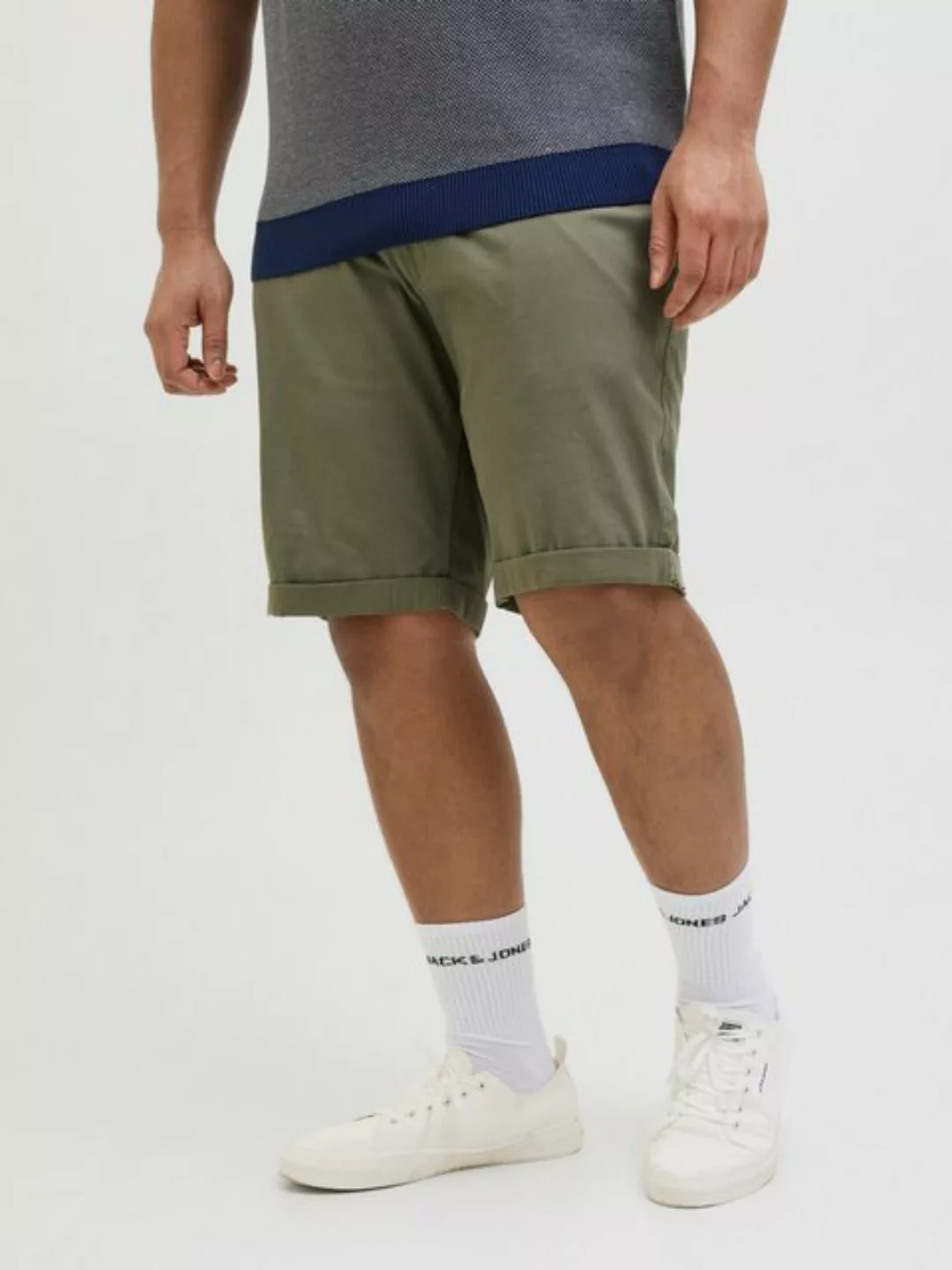 Jack & Jones PlusSize Chinoshorts "JPSTDAVE JJCHINO SHORTS SN AKM PLS" günstig online kaufen