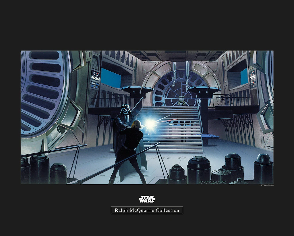 Komar Wandbild Star Wars Throne 70 x 50 cm günstig online kaufen
