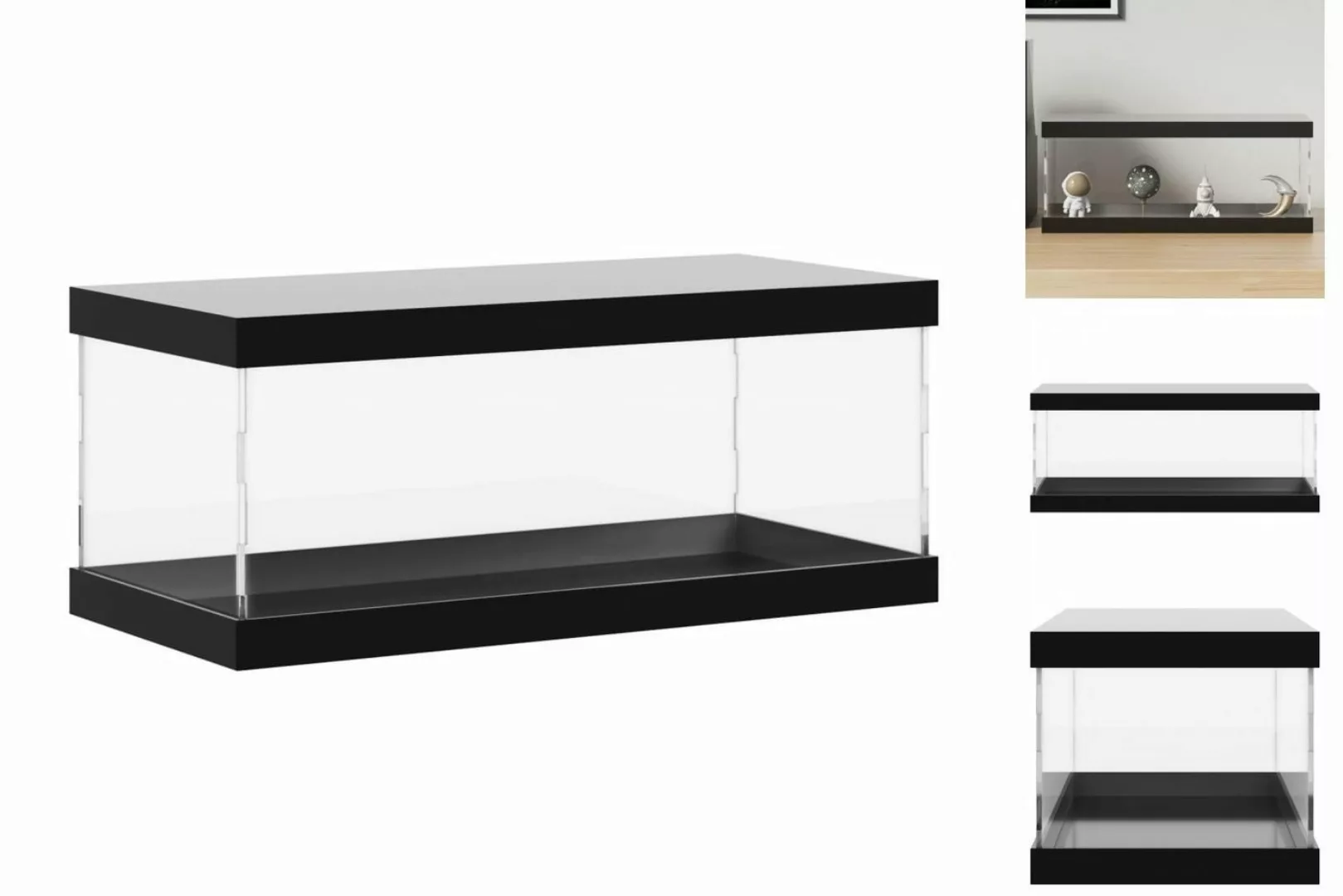 vidaXL Vitrine Vitrine Transparent 34x16x14 cm Acryl günstig online kaufen