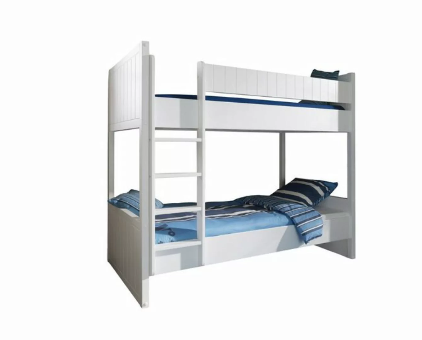 möbelando Etagenbett ROBIN, aus MDF in Weiß. Abmessungen (BxHxT) 210x174x97 günstig online kaufen