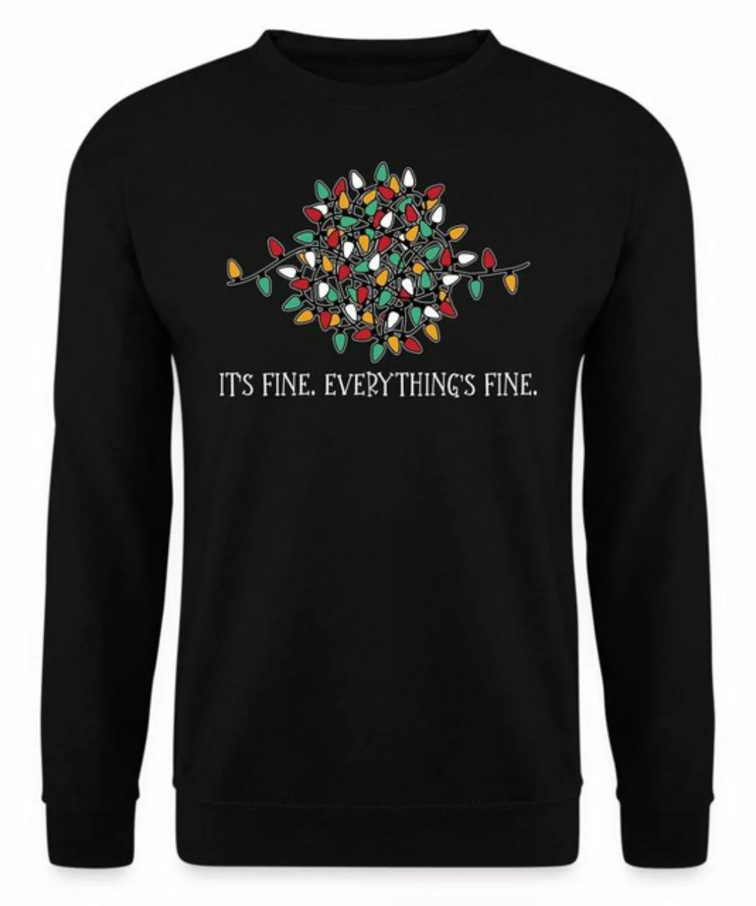 Quattro Formatee Sweatshirt Lichterkette - Weihnachten X-mas Weihnachtsgesc günstig online kaufen