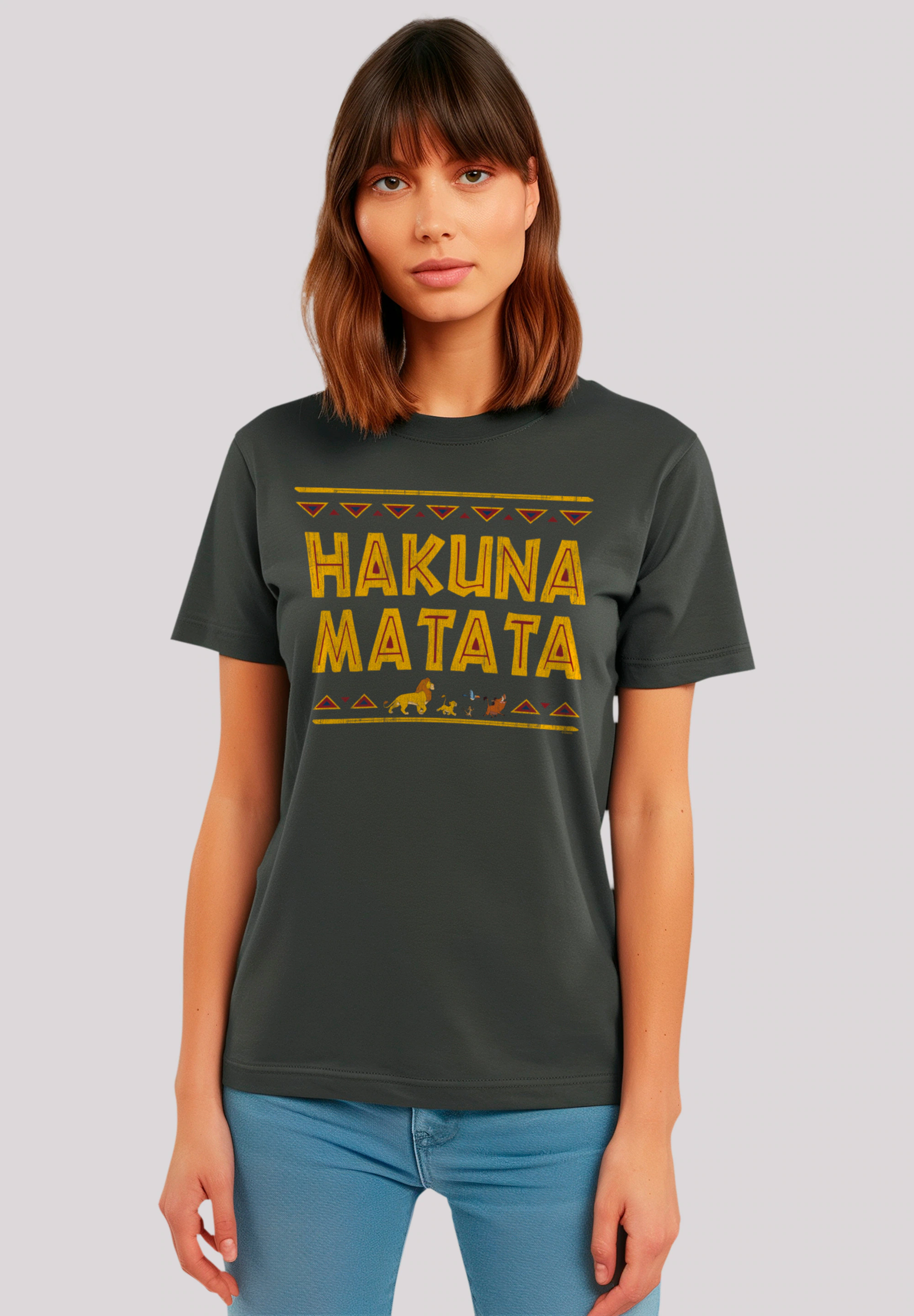 F4NT4STIC T-Shirt "König der Löwen Hakuna Matata", Premium Qualität günstig online kaufen