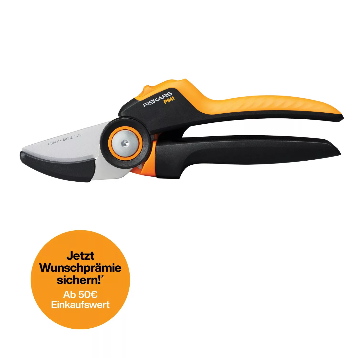 Fiskars Amboss-Gartenschere X-series P941 M günstig online kaufen