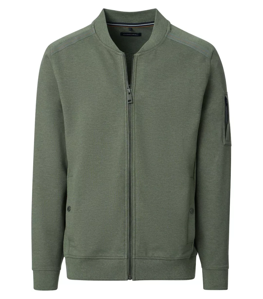 CASAMODA Sweatjacke "CASAMODA Sweatjacke uni" günstig online kaufen