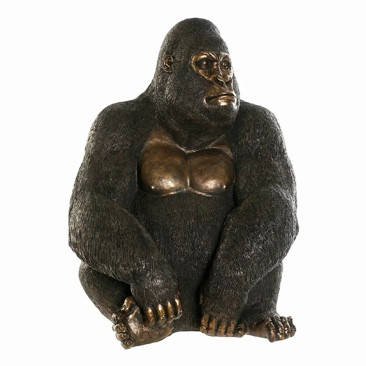 Deko-figur Dkd Home Decor Harz Gorilla (42 X 36 X 60 Cm) günstig online kaufen