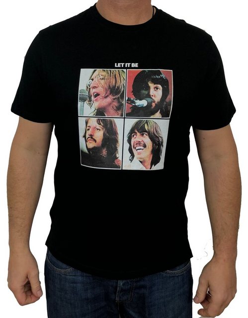 The Beatles T-Shirt "Let it be 1" (Stück, 1-tlg., Stück) mit Frontprint günstig online kaufen