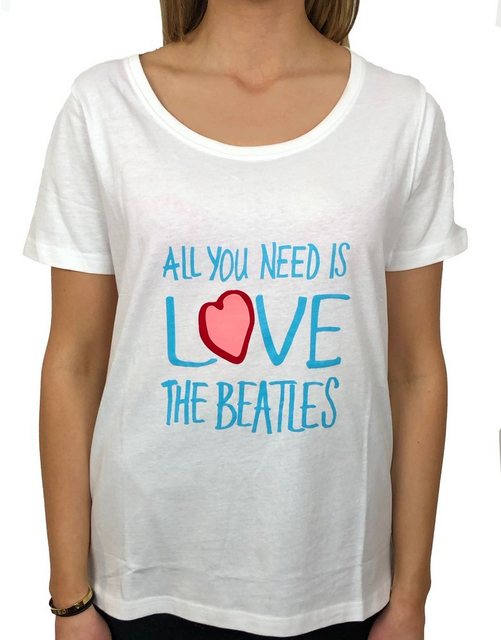 The Beatles T-Shirt "All you need is love"/GOTS (Stück, 1-tlg., Stück) mit günstig online kaufen