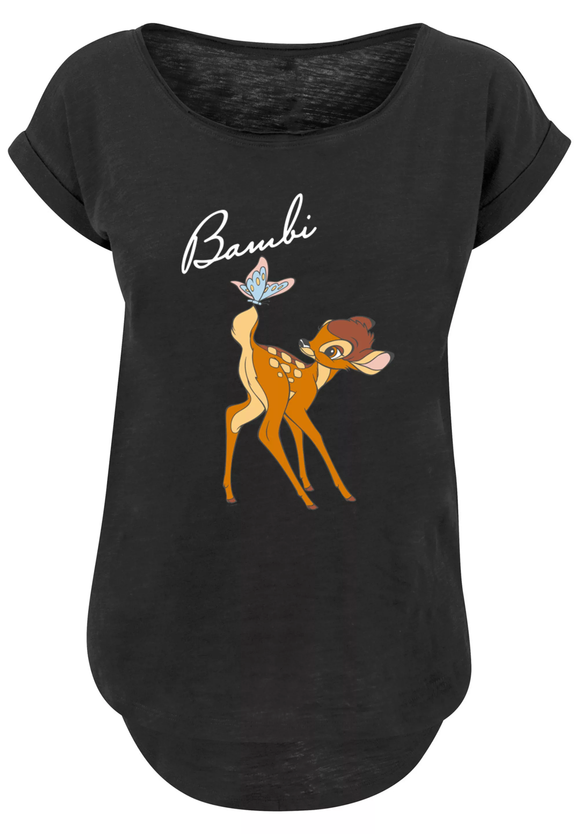 F4NT4STIC T-Shirt "Bambi Schmetterling Tail", Print günstig online kaufen