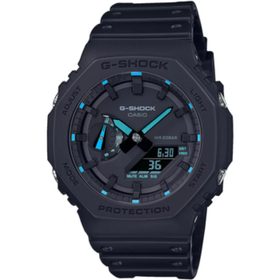 CASIO G-SHOCK Chronograph GA-2100-1A2ER, Quarzuhr, Armbanduhr,Herrenuhr,dig günstig online kaufen