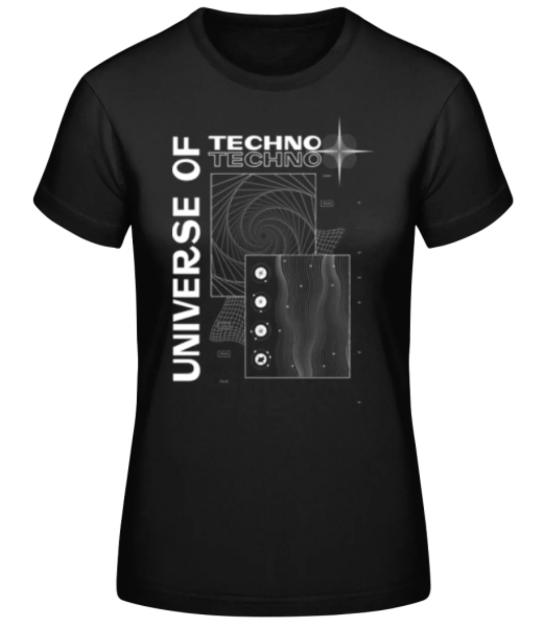 Universe Of Techno · Frauen Basic T-Shirt günstig online kaufen