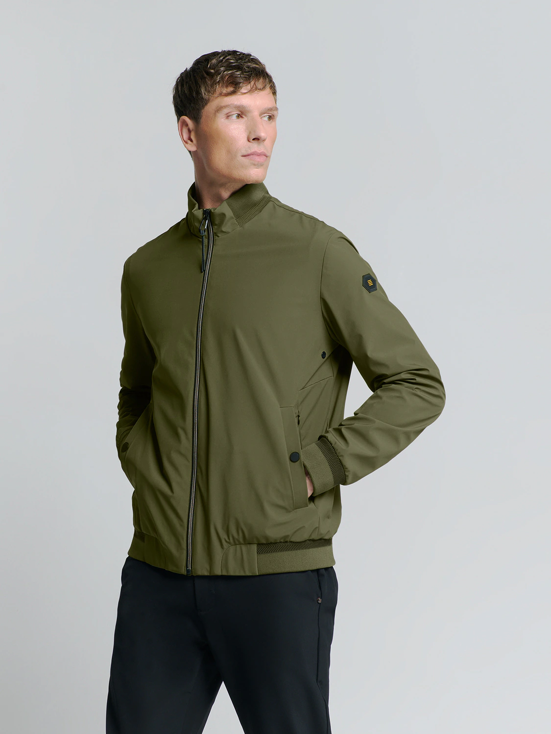 NO EXCESS Kurzjacke "No Excess Jacke Short Fit Jacket Short Fit Clean Soft" günstig online kaufen