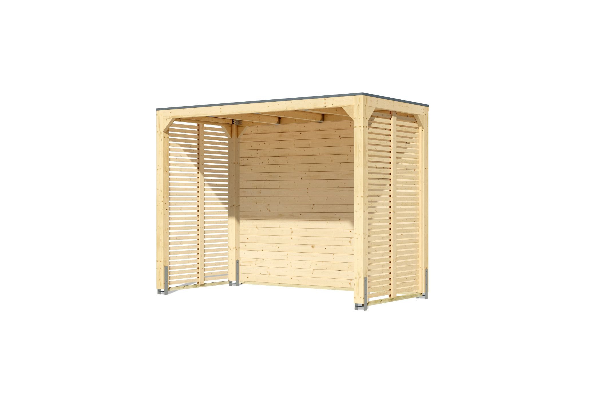 Karibu Gartenhaus Robuster Pavillon aus Leimholz günstig online kaufen