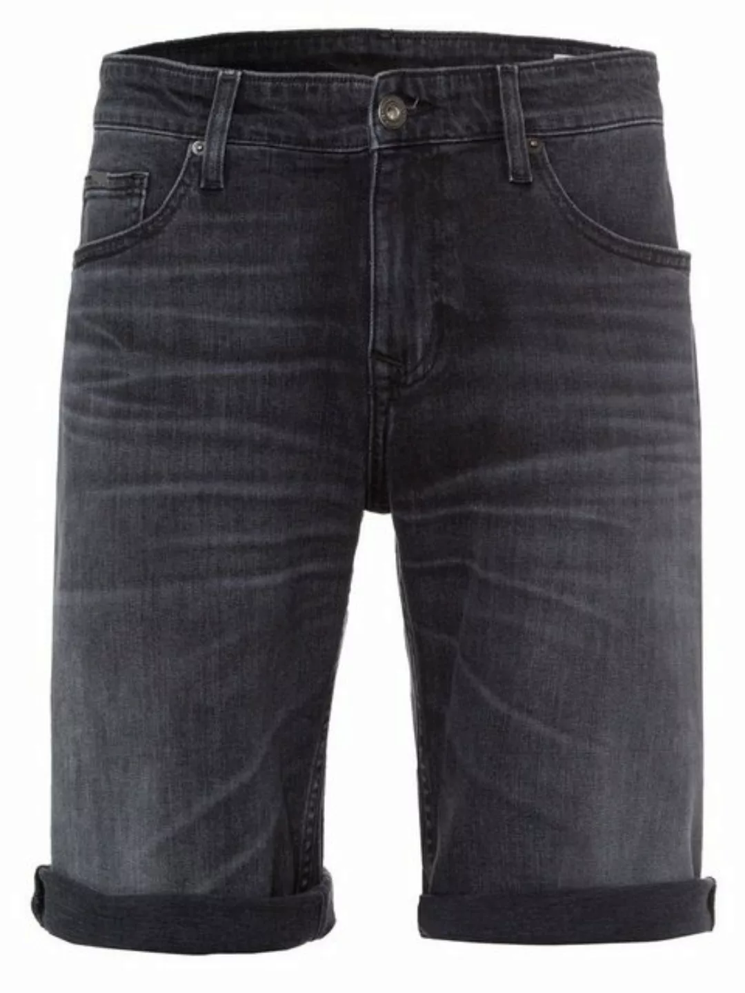 Cross Jeans Herren Jeans Short LEOM - Regular Fit - Grau Blau Schwarz günstig online kaufen