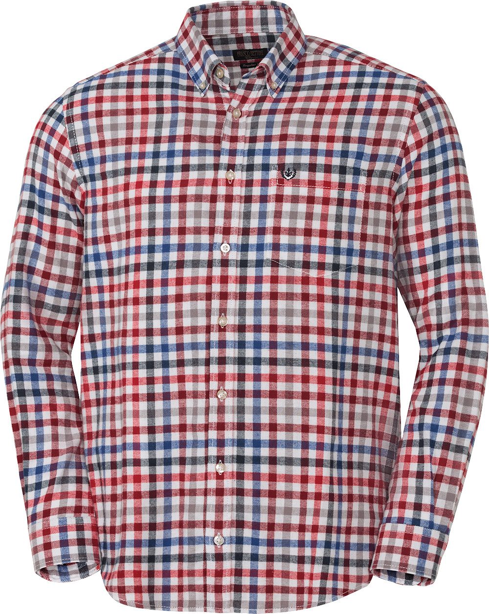 Franco Bettoni Flanellhemd (Set, 3er Pack günstig online kaufen