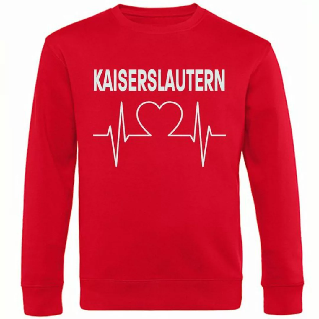 multifanshop Sweatshirt Kaiserslautern - Herzschlag - Pullover günstig online kaufen