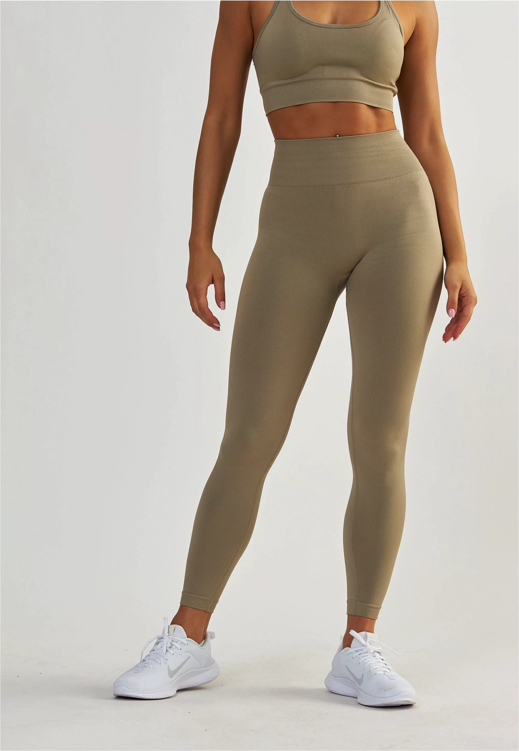 BeShaped Trainingstights "Sportschool koningin", (1 tlg.), mit hohem Bund günstig online kaufen